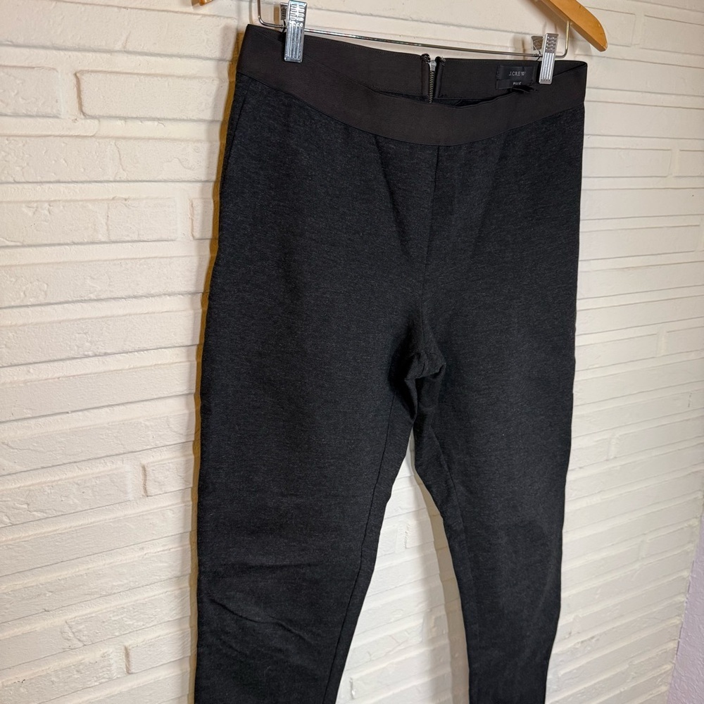 J. Crew Heather Gray Pull On Pixie Stretch Pants,… - image 2